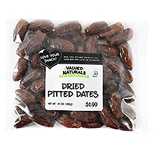 Valued Naturals Dried Pitted Dates, 10 oz