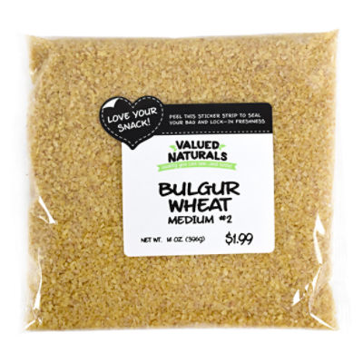 Valued Naturals Medium #2 Bulgur Wheat, 14 oz, 14 Ounce