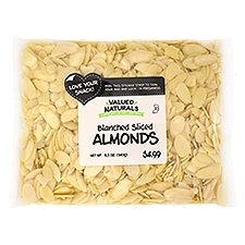 Valued Naturals Blanched Sliced Almonds, 8.5 oz