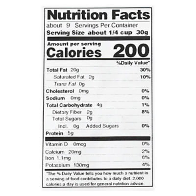 Walnut Halves Nutrition Facts