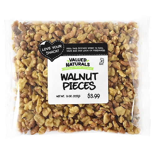 Valued Naturals Walnut Pieces, 9 oz