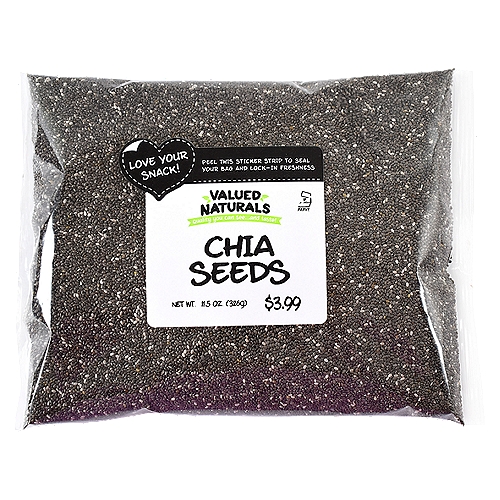 Valued Naturals Chia Seeds, 11.5 oz