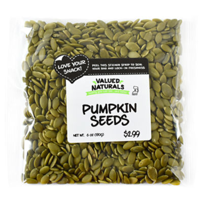 Valued Naturals Pumpkin Seeds, 6 oz, 6 Ounce