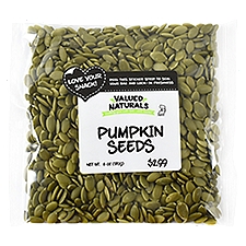 Valued Naturals Pumpkin Seeds, 6 oz, 6 Ounce
