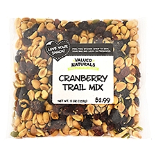Valued Naturals Cranberry Trail Mix, 9 oz