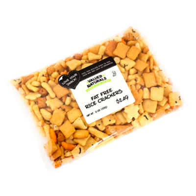 Valued Naturals Fat Free Rice Crackers, 9 oz