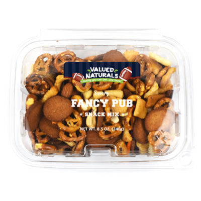 Valued Naturals Savory Fancy Pub Snack Mix, 8.5 oz