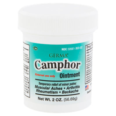 Germa Camphor Ointment, 2 oz