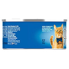 9Lives Meaty Paté with Real Chicken & Tuna, Cat Food, 22 Ounce
