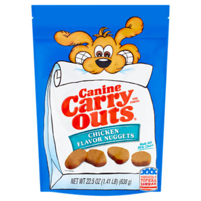 Canine Carry Outs Chicken Flavor Nuggets Dog Snacks, 22.5 oz, 22.5 Ounce