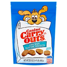 Canine Carry Outs Chicken Flavor Nuggets Dog Snacks, 22.5 oz