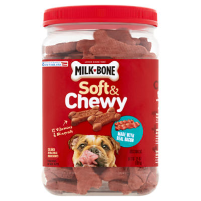 Milk-Bone Soft & Chewy Dog Treats Made With Real Bacon