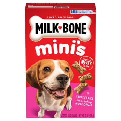 Milk-Bone Mini's Dog Snacks, 15 oz