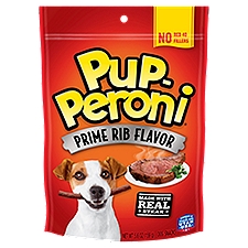 Pup-Peroni Prime Rib Flavor Dog Snacks, 5.6 oz