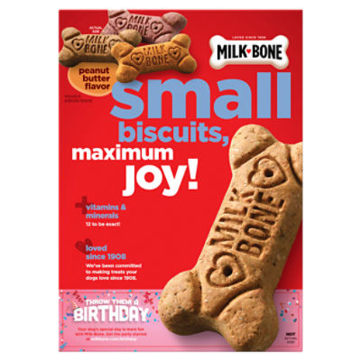 Milk Bone Peanut Butter Flavor Small Dog Snacks 24 oz The Fresh