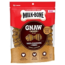 Milk-Bone Gnaw Bones Mini, Dog Treats, 16 Each