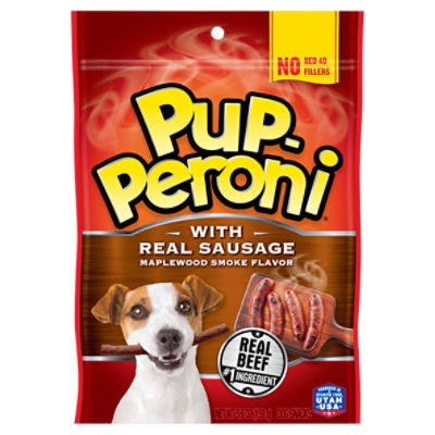 Pup-Peroni Maplewood Smoke Flavor Dog Snacks, 5.6 oz