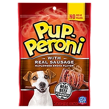 Pup-Peroni Dog Snacks, Real Sausage Maplewood Smoke Flavor, 5.6 Ounce