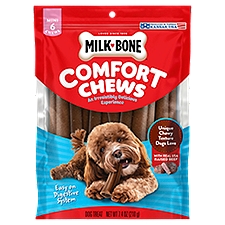 Milk-Bone Comfort Chews Dog Treat, 6 count, 7.4 oz, 7.4 Ounce