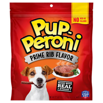 Pup-Peroni Prime Rib Flavor Dog Snacks, 22.5 oz