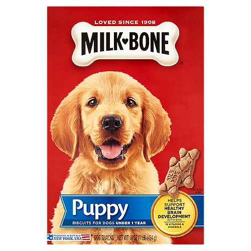 Milk-Bone Puppy Dog Snacks, 16 oz