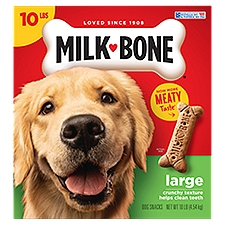 Milk-Bone Large, Dog Snacks, 10 Pound