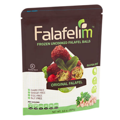 Falafelim Original Frozen Uncooked Falafel Balls, 14 oz