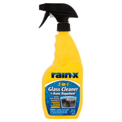 Rain-X 2-in-1 Glass Cleaner + Rain Repellent, 23 fl oz