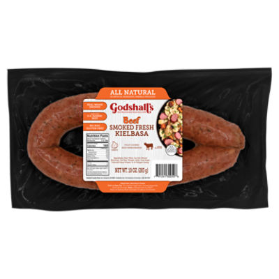 Godshall's Beef Smoked Fresh Kielbasa, 10 oz