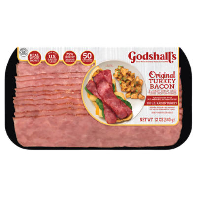 Godshall's Original Turkey Bacon, 12 oz