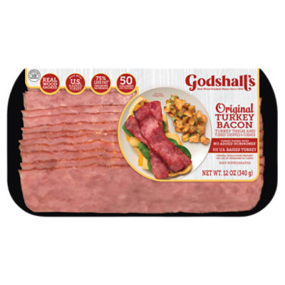 Godshall's Original Turkey Bacon, 12 oz Fairway