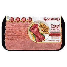 Godshall's Turkey Bacon, 12 Ounce