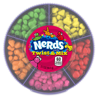 Nerds Twist & Mix Candy, 2.1 oz