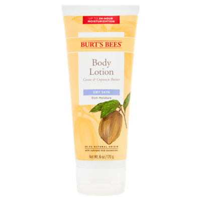 Burt's Bees Cocoa and Cupuacu Butters Body Lotion, 6 oz
