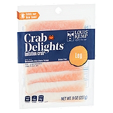 Louis Kemp Crab Delights Leg Imitation Crab, 8 oz, 8 Ounce