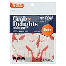 Louis Kemp Crab Delights Flake Imitation Crab, 8 oz, 8 Ounce