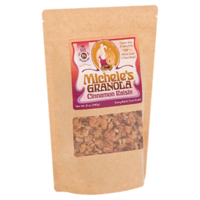 Michele's Granola Cinnamon Raisin Granola, 12 oz