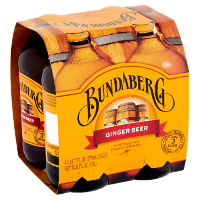 Bundaberg Ginger Beer 4 Cans, 4 cans / 12.7 fl oz - Ralphs