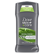 Dove Men+Care Antiperspirant Deodorant Stick Extra Fresh, 2.7 Ounce
