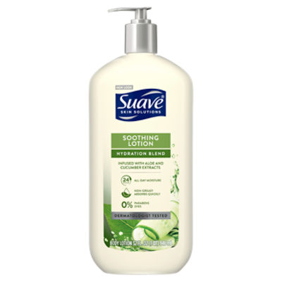 Suave Skin Solutions Soothing Body Lotion, 32 fl oz