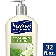 Suave Skin Solutions Soothing Body Lotion, 32 fl oz