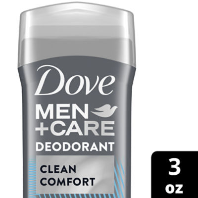 Dove Men+Care Deodorant Stick Clean Comfort 3 oz, 3 Ounce