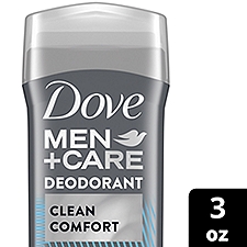 Dove Men+Care Clean Comfort, Deodorant Stick, 3 Ounce