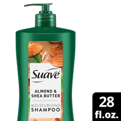 Suave Almond & Shea Butter Moisturizing Shampoo, 28 fl oz