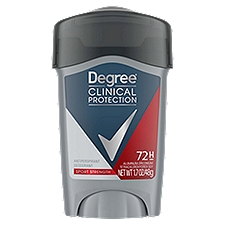 Degree Men Clinical Strength Deodorant Antiperspirant Sport 1.7 oz