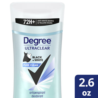 Degree UltraClear Black and White Pure Clean, Antiperspirant Deodorant