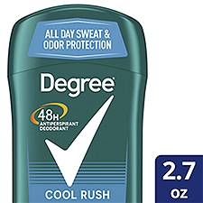 Degree Men Original Protection Cool Rush Antiperspirant Deodorant, 2.7 Ounce