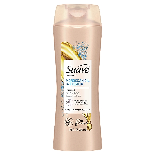 Suave Professionals Shine Shampoo Moroccan Oil Infusion 12.6 oz
