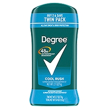Degree Men Original Protection Antiperspirant Deodorant Cool Rush, 2 Each