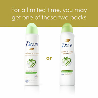 Advanced Care Cool Essentials Dry Spray- Dove